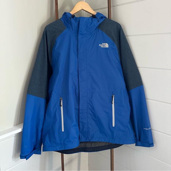 The North Face Other - THE NORTH FACE Men's HyVent 2.5L Rain Windbreaker Jacket Blue Size L